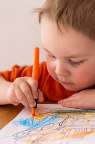 Child drawing